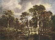 Jacob van Ruisdael The Hunt oil
